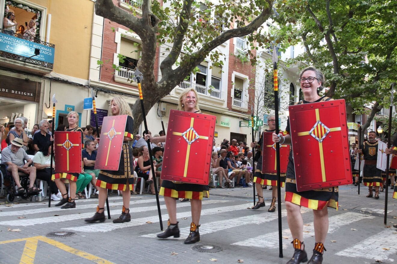 Gran desfile de gala de los Moros y Cristianos de Dénia 10