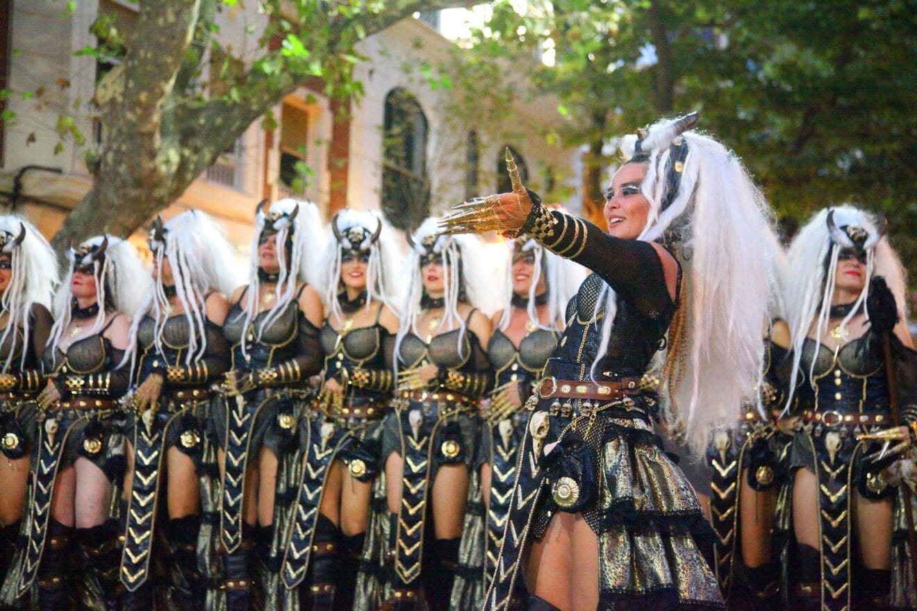 Gran desfile de gala de los Moros y Cristianos de Dénia