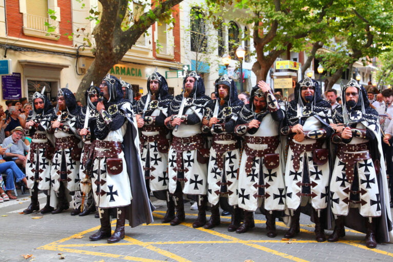 Great gala parade of the Moors and Christians of Dénia 146