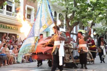 Gran desfile de gala de los Moros y Cristianos de Dénia 15