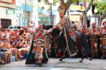Gran desfile de gala de los Moros y Cristianos de Dénia 156
