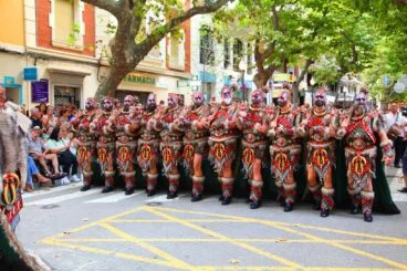 Gran desfile de gala de los Moros y Cristianos de Dénia 158