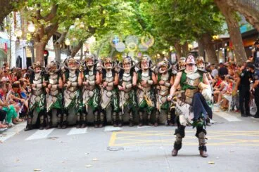 Gran desfile de gala de los Moros y Cristianos de Dénia 168