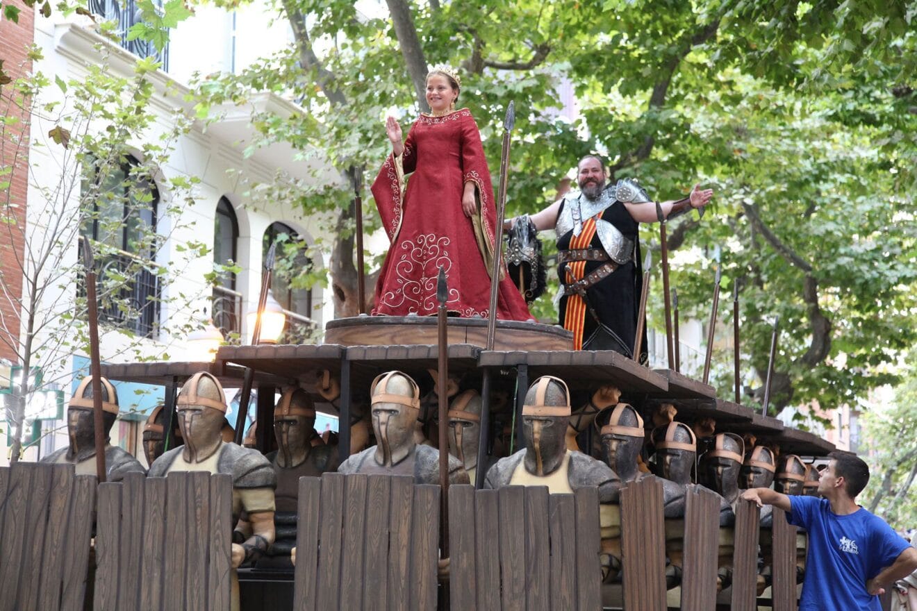Gran desfile de gala de los Moros y Cristianos de Dénia 17
