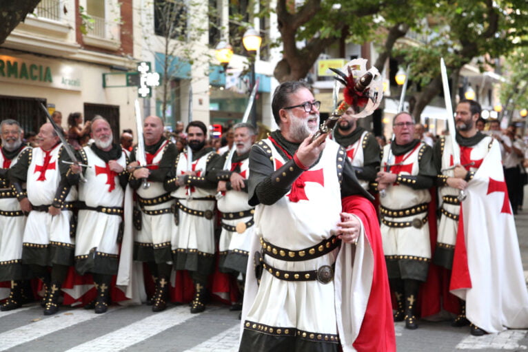 Great gala parade of the Moors and Christians of Dénia 178