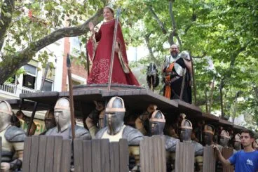 Gran desfile de gala de los Moros y Cristianos de Dénia 18
