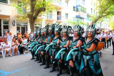 Gran desfile de gala de los Moros y Cristianos de Dénia 205