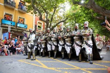 Gran desfile de gala de los Moros y Cristianos de Dénia 23