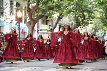 Gran desfile de gala de los Moros y Cristianos de Dénia 33