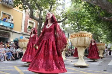 Gran desfile de gala de los Moros y Cristianos de Dénia 36