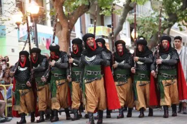 Gran desfile de gala de los Moros y Cristianos de Dénia 55