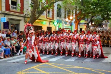 Gran desfile de gala de los Moros y Cristianos de Dénia 72