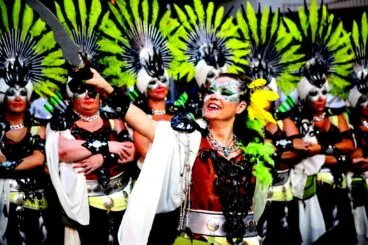 Gran desfile de gala de los Moros y Cristianos de Dénia 92
