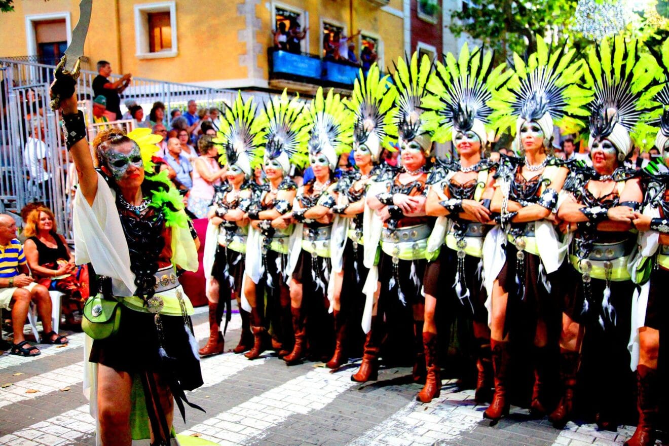 Gran desfile de gala de los Moros y Cristianos de Dénia 94