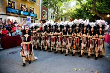 Gran desfile de gala de los Moros y Cristianos de Dénia 97