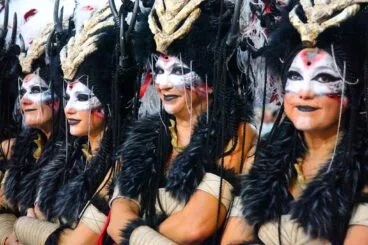 Gran desfile de gala de los Moros y Cristianos de Dénia 98