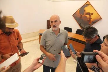 javier scotto anuncia las medidas del ocio nocturno ante los medios de comunicacion