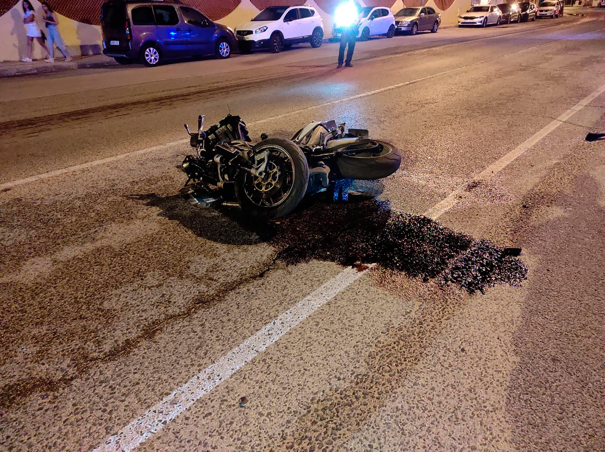 Lugar del accidente de moto en Dénia 04