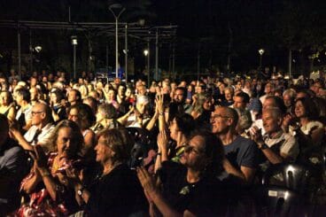 Ovación del público del Festival de Jazz de Dénia