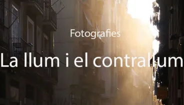 portada de la exposicion la llum i la contrallum