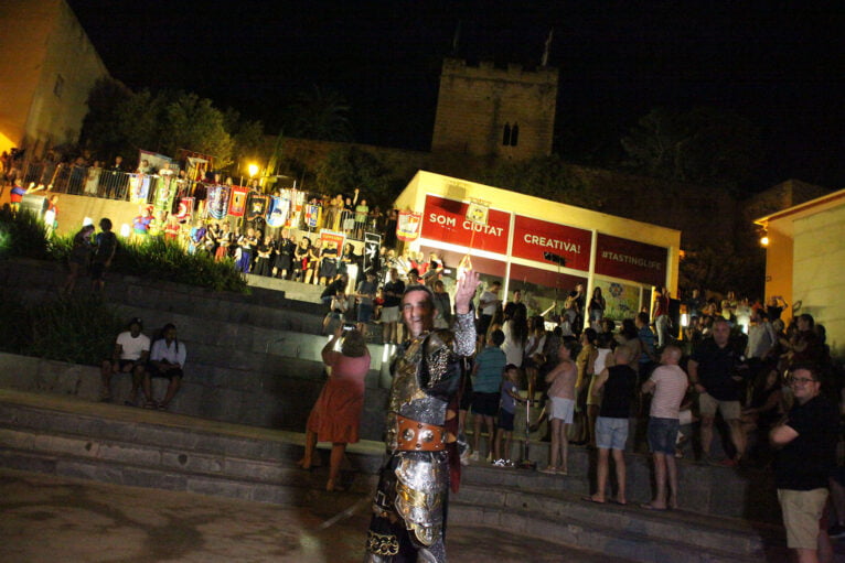 Procession and last entraeta of Moors and Christians of Dénia 11