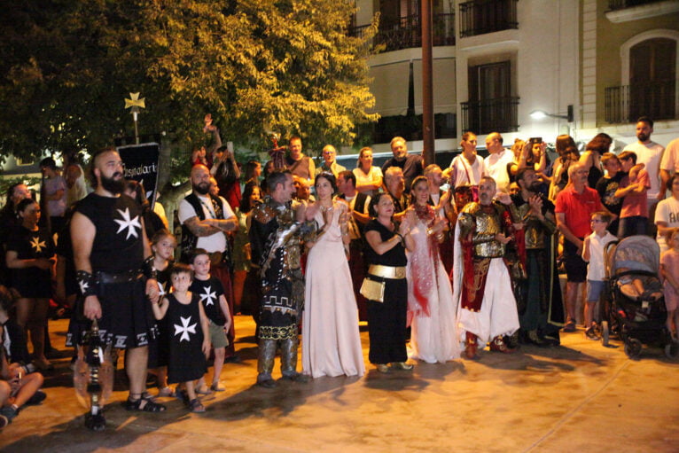 Procession and last entraeta of Moors and Christians of Dénia 112