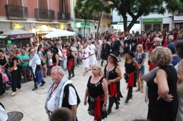 Procesión y última entraeta de Moros y Cristianos de Dénia 21