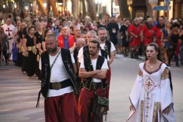 Procesión y última entraeta de Moros y Cristianos de Dénia 35