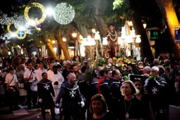 Procesión y última entraeta de Moros y Cristianos de Dénia 38