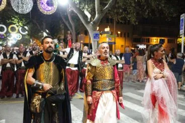 Procesión y última entraeta de Moros y Cristianos de Dénia 52