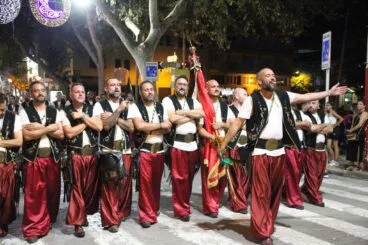 Procesión y última entraeta de Moros y Cristianos de Dénia 53