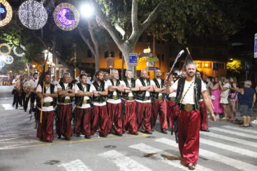 Procesión y última entraeta de Moros y Cristianos de Dénia 54