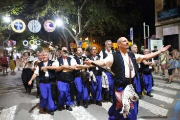 Procesión y última entraeta de Moros y Cristianos de Dénia 76