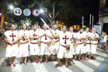 Procesión y última entraeta de Moros y Cristianos de Dénia 95