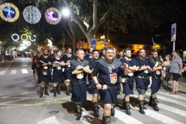 Procesión y última entraeta de Moros y Cristianos de Dénia 96