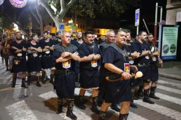 Procesión y última entraeta de Moros y Cristianos de Dénia 97