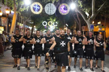 Procesión y última entraeta de Moros y Cristianos de Dénia 99