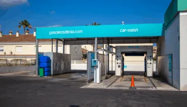 Zona de lavado de vehículos en Gasden