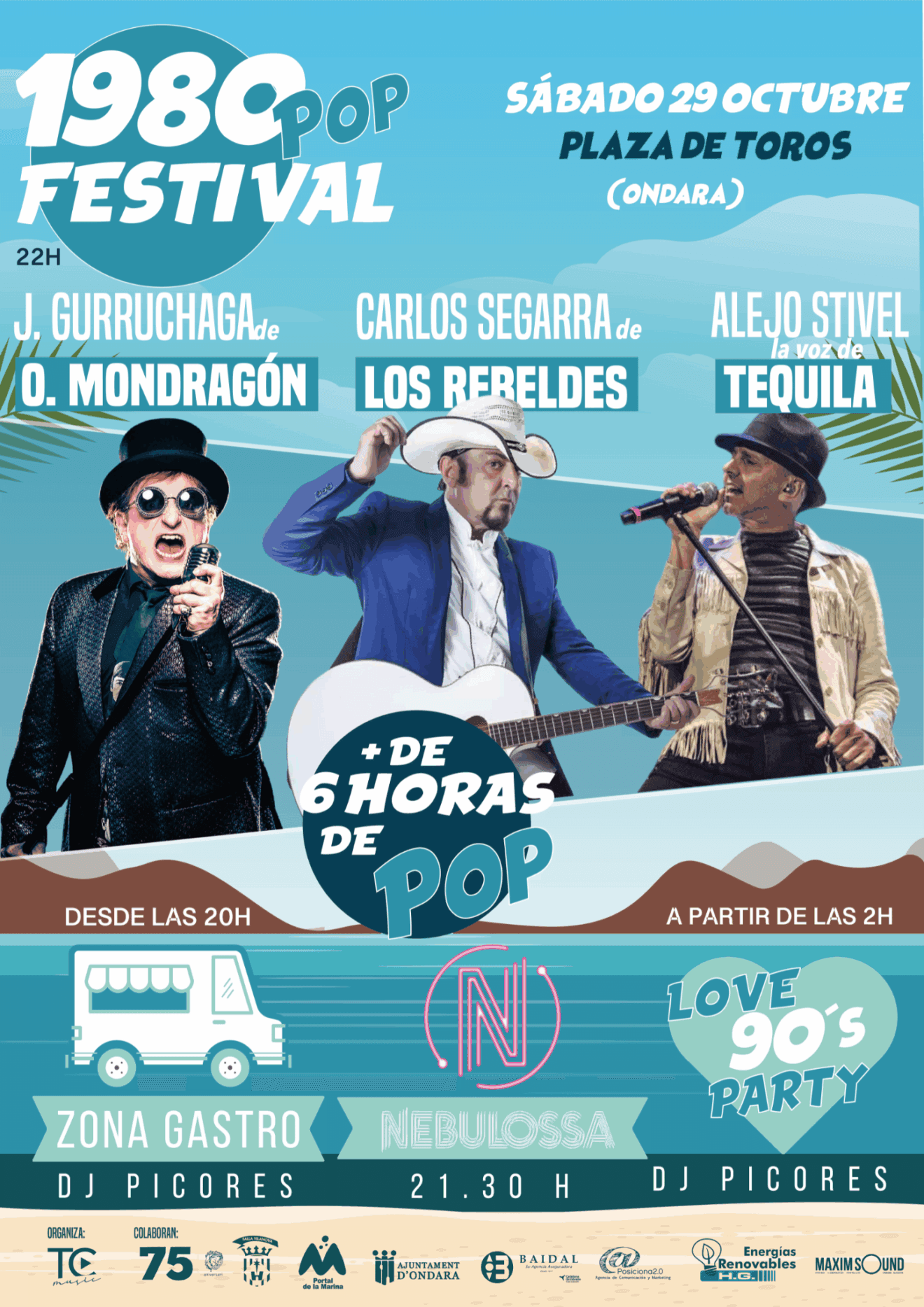 1980 Pop Festival en Ondara