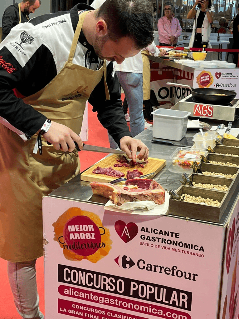 Carne madurada del chuletón de Nicolás y Valero