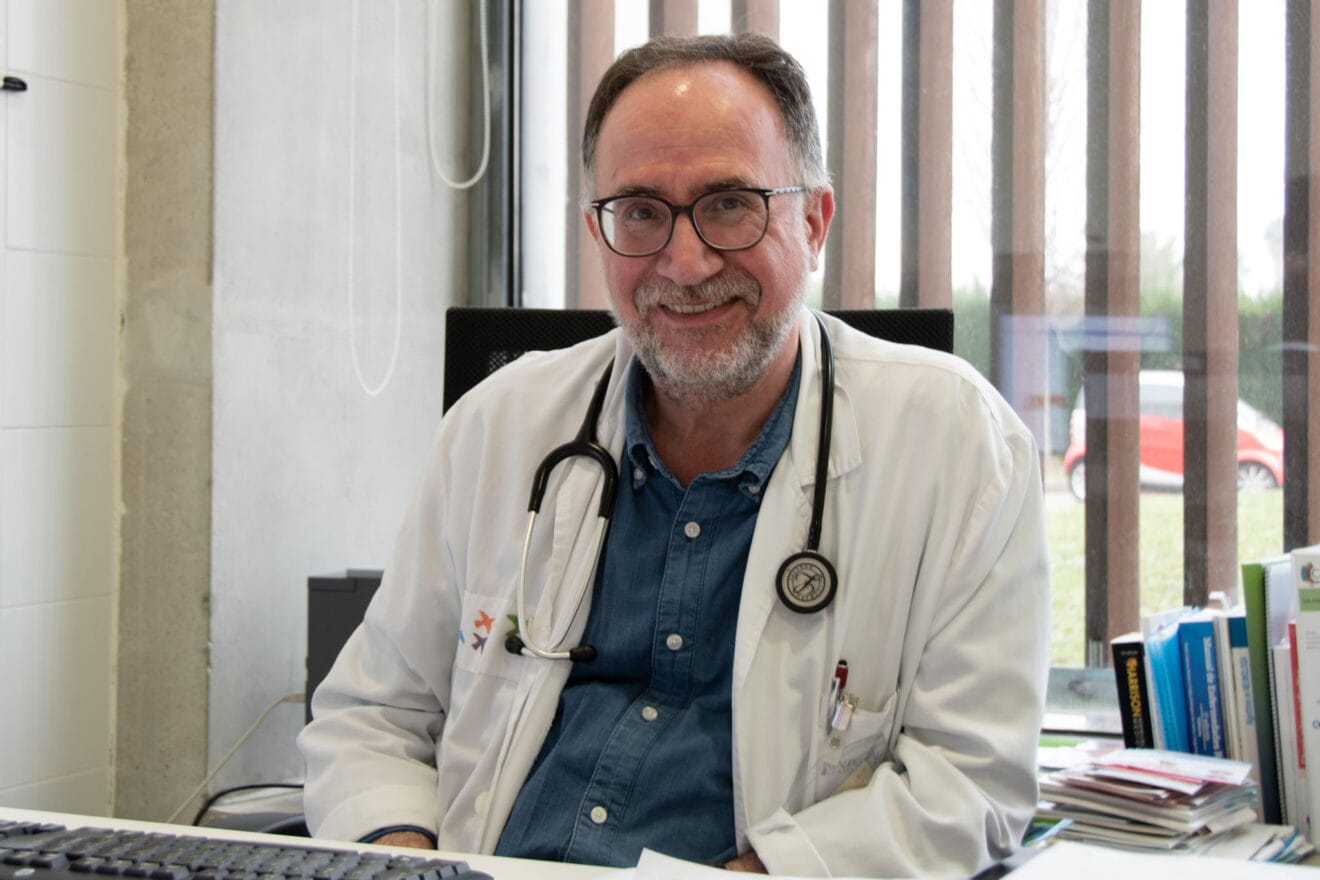 Doctor especialista en neumología, Miguel Ángel Císcar, del Hospital de Dénia