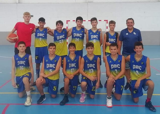 Imagen: Equipo del DBC 08 Cadete Masculino