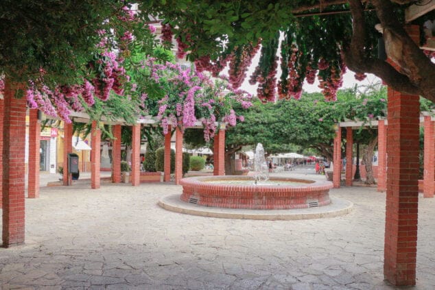 Imagen: Estado actual de la Glorieta de Dénia