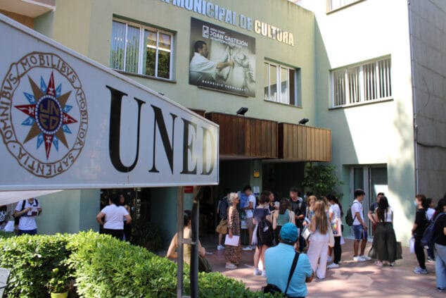 Imagen: Exámenes en la UNED