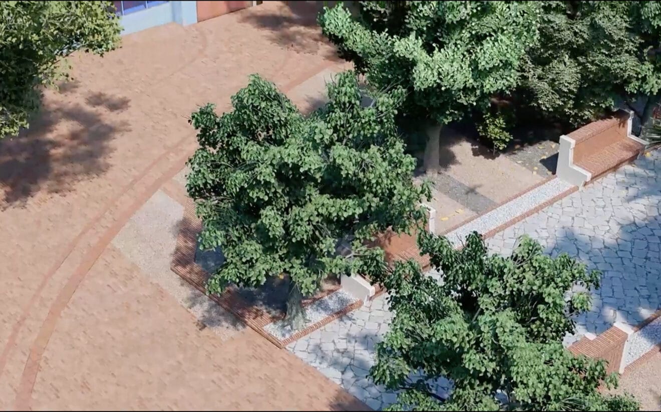 La Glorieta dispondrá de más espacio para la vegetación