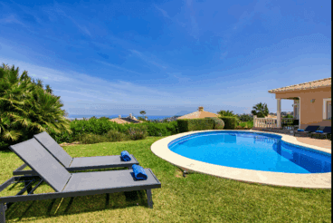Las mejores vistas desde el jardín de la vivienda