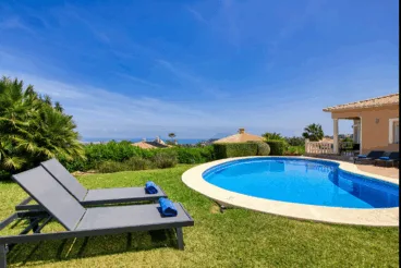 Las mejores vistas desde el jardín de la vivienda