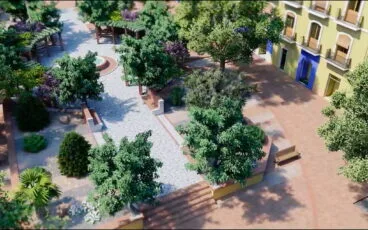 Nueva cara de la Glorieta de Dénia