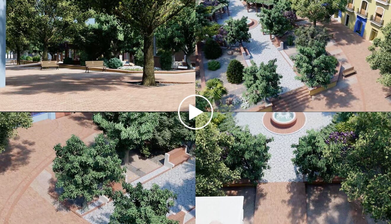 Play así será la nueva Glorieta de Dénia