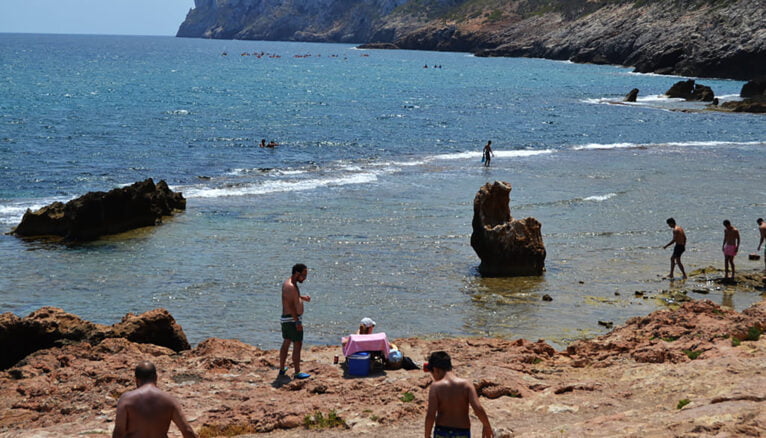 Beach of Les Arenetes